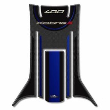 ADESIVI PEDANA 3D MOTO RESINATI COMPATIBILE CON KYMCO XCITING 400 S 2019