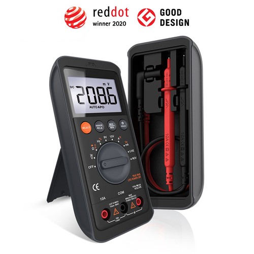 6000 counts with ac - with, dc/ac