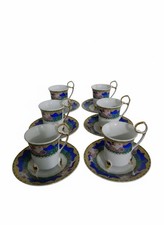 Set 6 Tazzine con Piattino