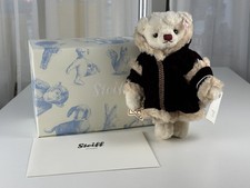 Orsacchiotto natalizio Steiff Animal 034749 26 cm con scatola originale e cer...