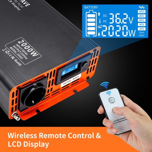 Inverter 36v 230v 2000w - inverter,