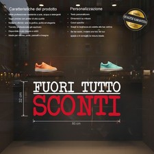 adesivi saldi sconti fuori
