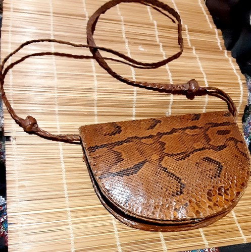 Borsa pitone anni fatta - borsa,