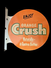 INSEGNA SMALTATA SCHIACCIATA