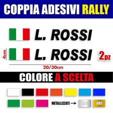 2 ADESIVI PERSONALIZZATI NOME