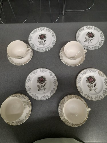 Set tazze tè piattini - tazze, da