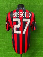 Maglia Crotone RUSSOTTO Match Iusse Worn Shirt Preparata Indossata Trikot Jersey