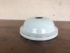 ANTICO PARALUME IN CERAMICA RICAMBIO ORIGINALE PER LAMPADARIO ANTICO