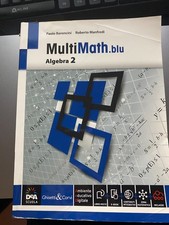 multimath blu algebra 2 + ebook baroncini paolo - manfredi rob 8853805692