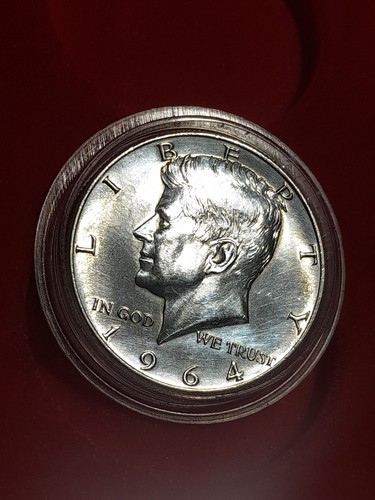 Half dollar kennedy 1964 - u.s.a,