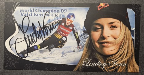 Biglietto autografo sci - , alpino