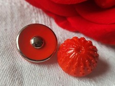 Duo Bottoni Antichi IN Vetro