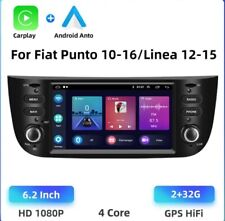 RADIO 2 DIN 7" PER FIAT PUNTO EVO ANDROID GPS BLUETOOTH NAVIGATORE WI-FI CARPLAY