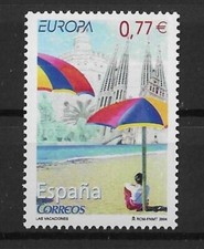 2004 - SPAGNA - EUROPA CEPT - LE VACANZE - 1 VALORE NUOVO MNH MF111165