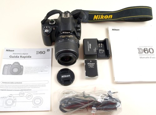 Nikon d60 55mm 10mp - +,