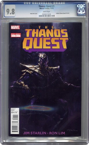 Thanos quest 2012 cgc - quest,