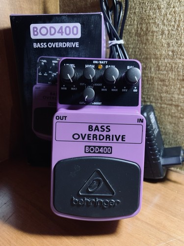 Pedale overdrive behringer - overdrive,