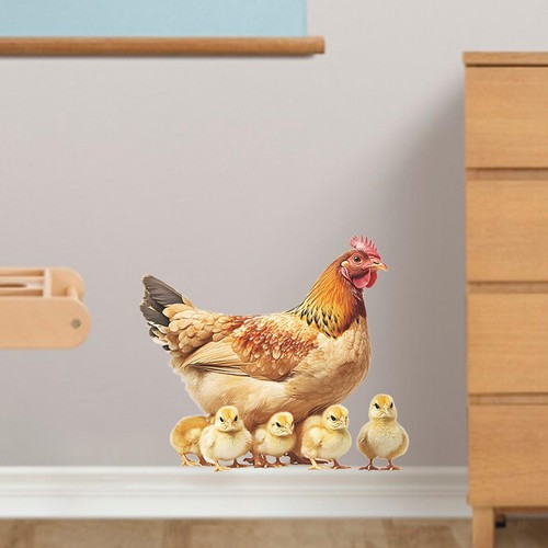 Adesivi murali con galline - murali,