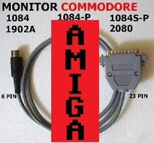 Cavo video rgb commodore amiga - cavo,