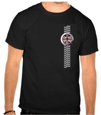 T-shirt nera Mini Cooper logo