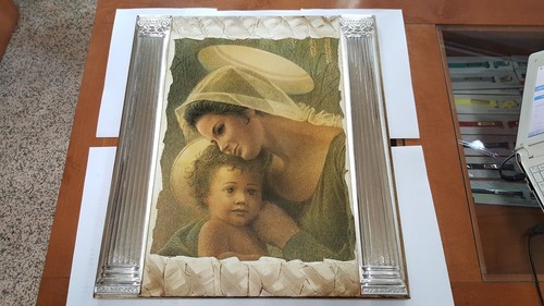 Quadro legno nativita con - quadro,