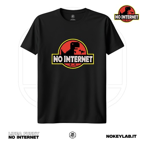Shirt divertente internet - t-shirt, no