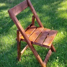 SEDIA PIEGHEVOLE IN LEGNO DI