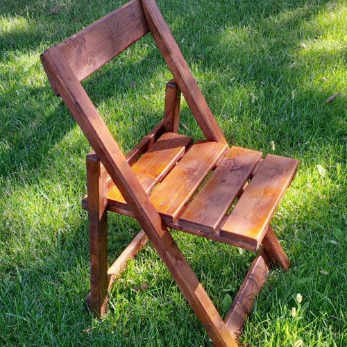 Sedia pieghevole legno di - legno,