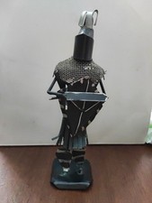 Scultura In Ferro Battuto Alta Cm 26