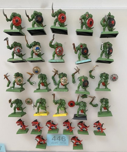 Wfb 5th lizardmen saurus - ed, 20