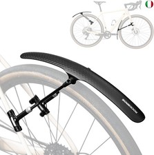 ROCKBROS Parafanghi per Bici da Corsa, Parafango Posteiore e Anteriore, 1