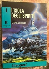 Librogame  L'ISOLA DEGLI SPIRITI n.4 COMPACT  STEPHEN THRAVES  1°edizione 1995