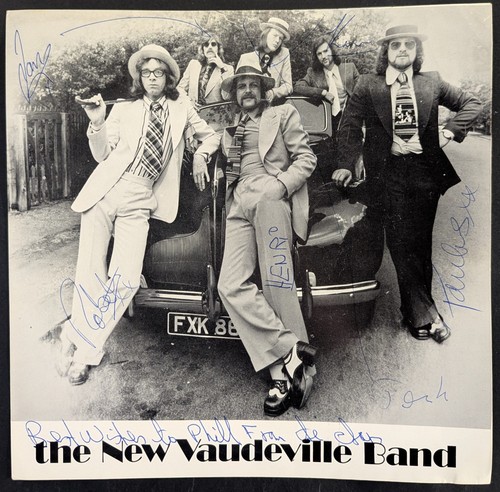 The new vaudeville band signed - the,