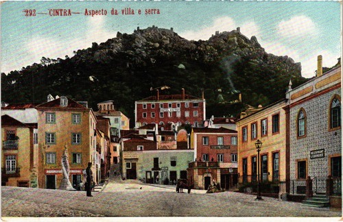Cpa cintra aspecto villa - aspecto,