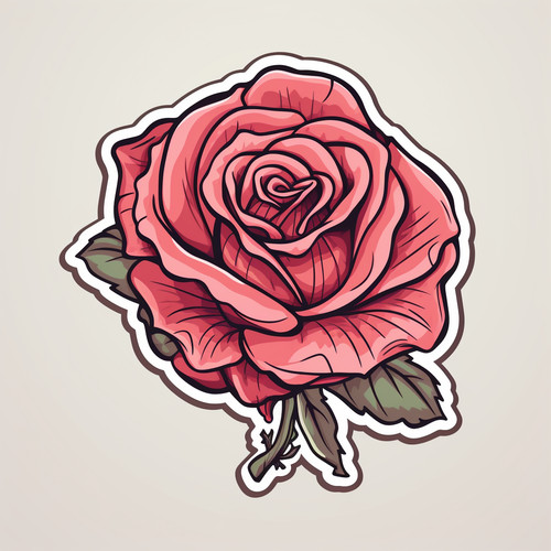 Adesivi auto sticker fiori - x,