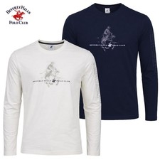 T-Shirt uomo manica lunga 100%