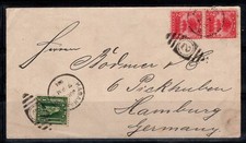 Copertina Caraibi 1904 80% viaggiata Amburgo