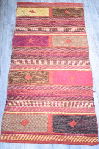 Tappeto 68x140 marrone arancio - marrone,