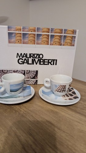 Espresso cups saucers - &,