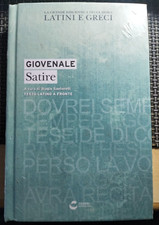 Giovenale,  Satire, Testo Latino a Fronte, a cura di : Biagio Santorelli, Fabbri