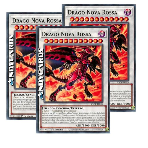 Drago nova rossa - nova,