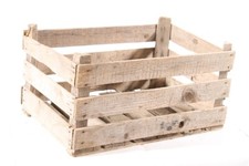 Vecchio Cassetta Frutta Scatola Legno 59,5 x 40 x 32cm Loft Cassa Decorazione