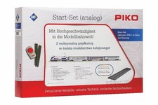 Piko 97931 Set Avviamento Letto Locomotiva Elettrica Taurus 3 IC Wgn PKP Scala H0