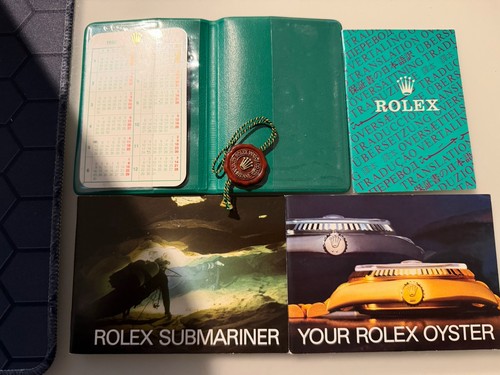 Rolex submariner booklet set - rolex,