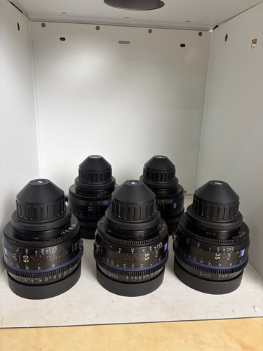 Zeiss cinema lens 5 - cp.3, 5-setpl