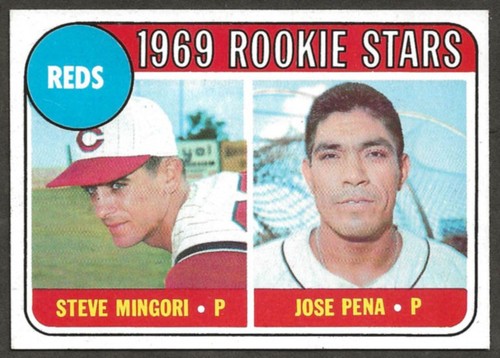 1969 topps steve mingori - topps, &