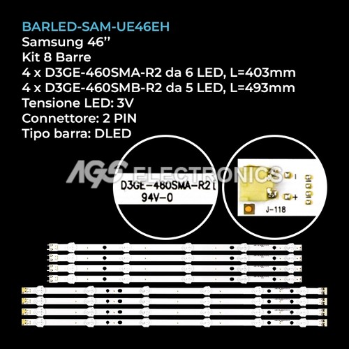 Kit barre strip led - 8,