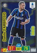 CARD ADRENALYN CALCIATORI PANINI 2019 2020 19 20 N.374 D'AMBROSIO INTER IDOLO