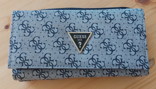 Portafoglio guess grigio - guess, grigio-beige