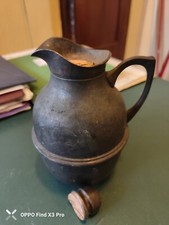 ANTICA FIASCA THERMOS RETRÒ VASO SOTTOVUOTO CAFFÈ TÈ.